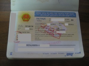 Visa Vietnam B3
