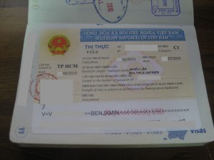 Visa Vietnam C1