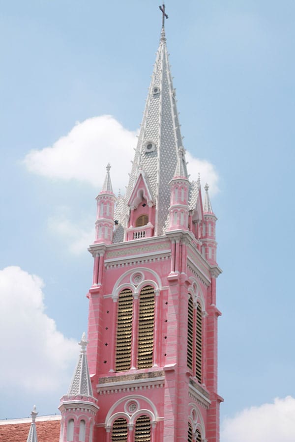 eglise rose saigon